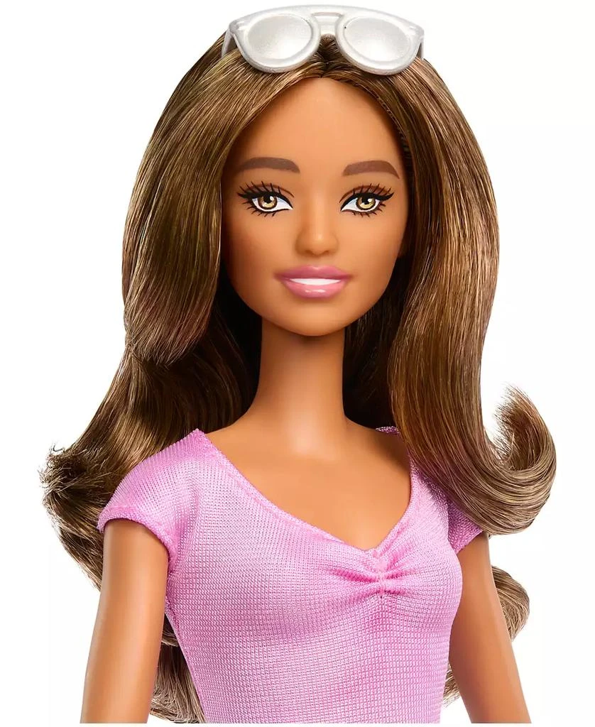 Barbie Fashionistas Doll Brown Hair & Eyes-Blind Doll with Cane and Sunglasses 3