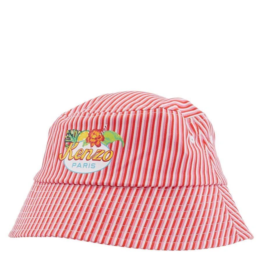 Kenzo Girls Striped Pattern Bucket Hat 2