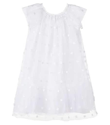 Bonpoint Lisabeth embroidered tulle dress
