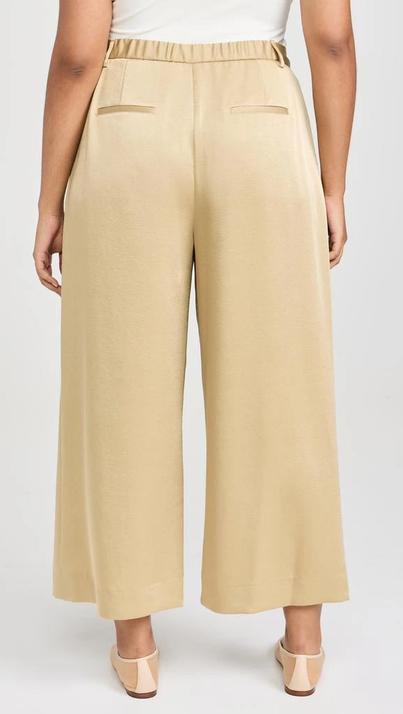 Vince Mid Rise Satin Culottes 8