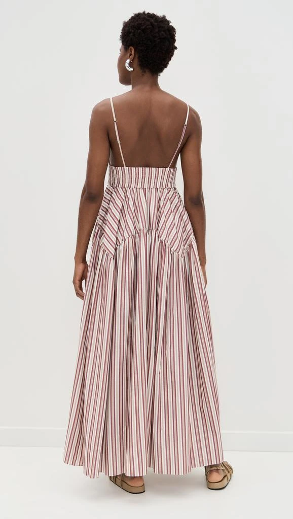 ROSETTA GETTY Gathered Peplum Camisole Dress 2