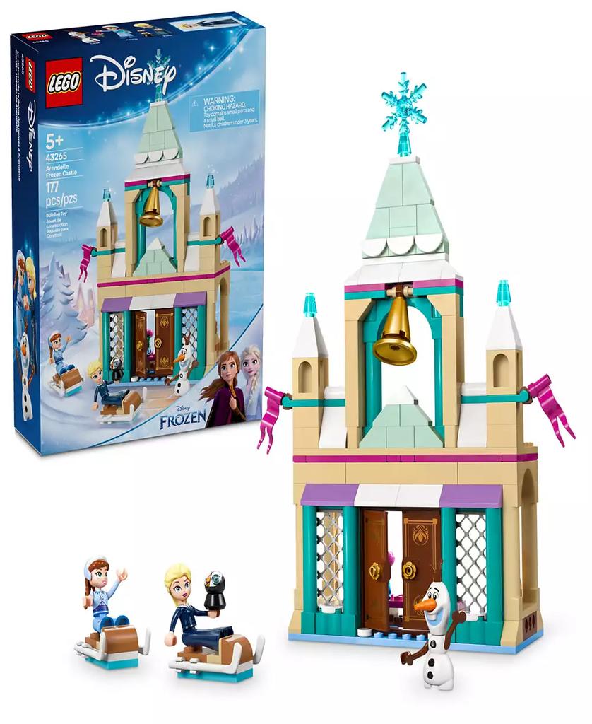 LEGO Disney Frozen Arendelle Frozen Castle Building Toy 43265, 177 Pieces