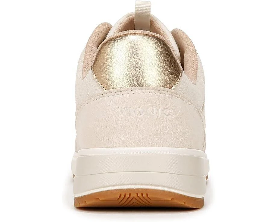 VIONIC Nova I3510M3103 Sneakers Women's Size 9 Cream Suede Athletic Shoes ZPO508 (9,Cream) 3