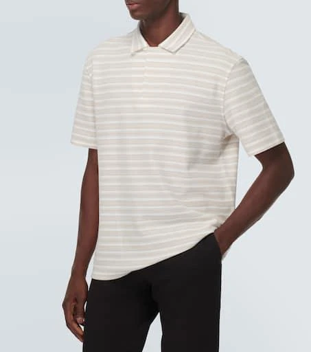 Zegna Striped cotton polo shirt 3