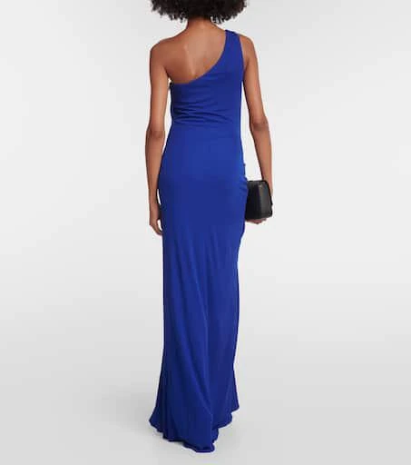 Tom Ford One-shoulder jersey gown 3