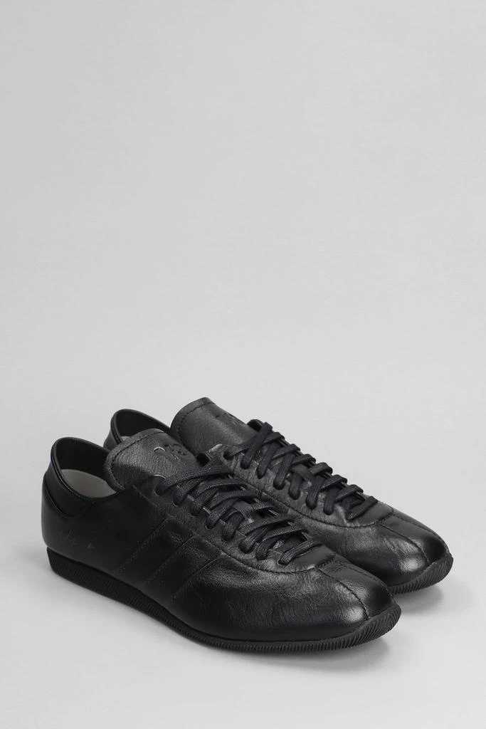 Y-3 Japan Sneakers In Black Leather 2