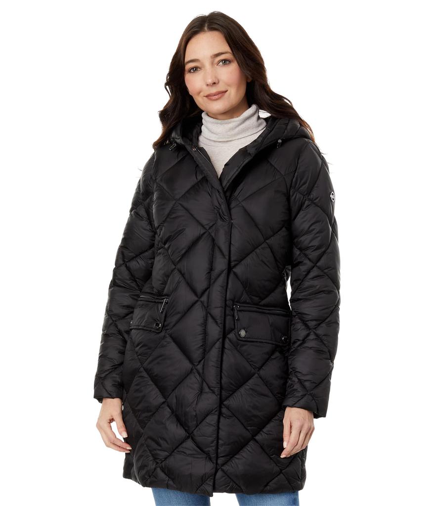 ジャケット Michael By Michael Kors Printed Polyester Parka Michael Kors Men's Hooded Stretch Jacket | The Shops at