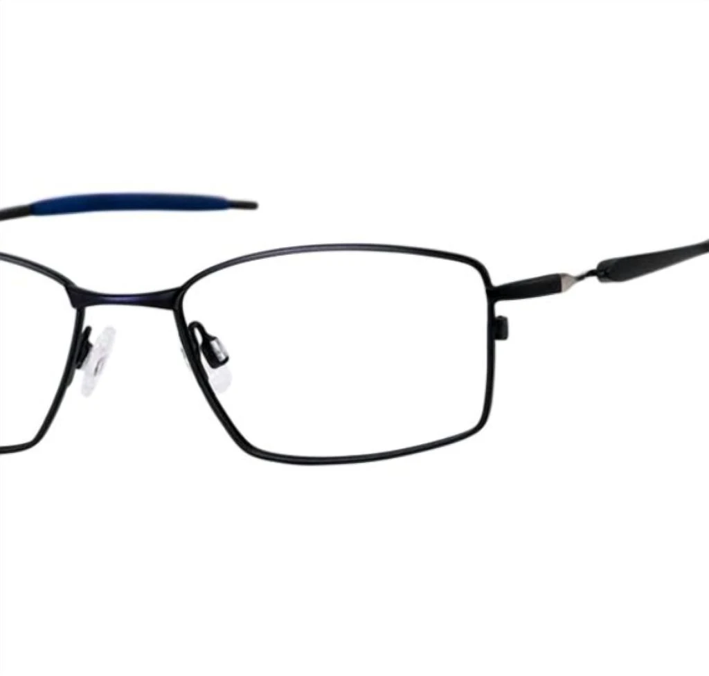Haggar Men
s Hac118 Rectangle Eyeglasses In Matte Black 2