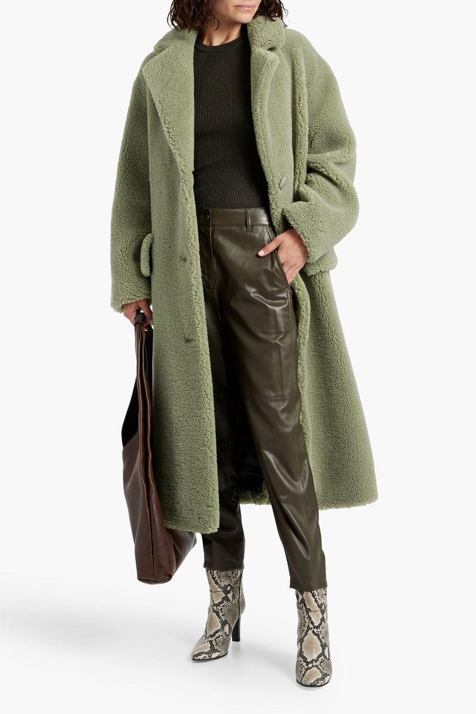 STAND STUDIO Tayla faux shearling coat