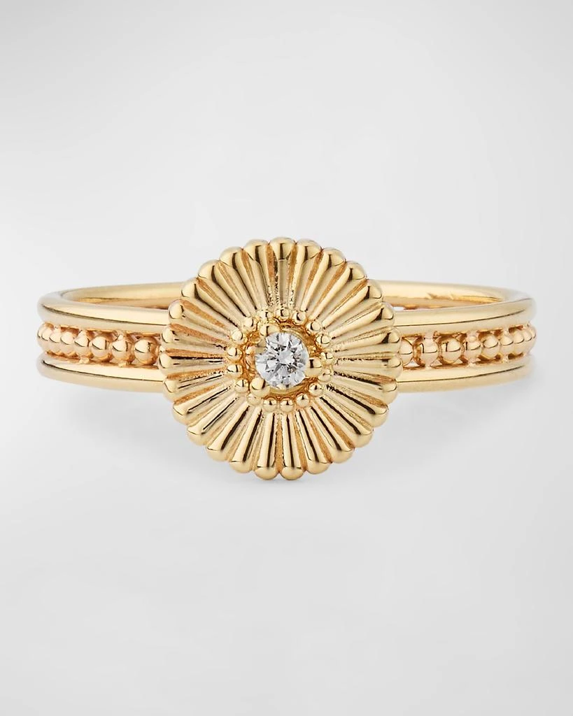 POPPY FINCH 14K Bloom Diamond Spin Ring 1