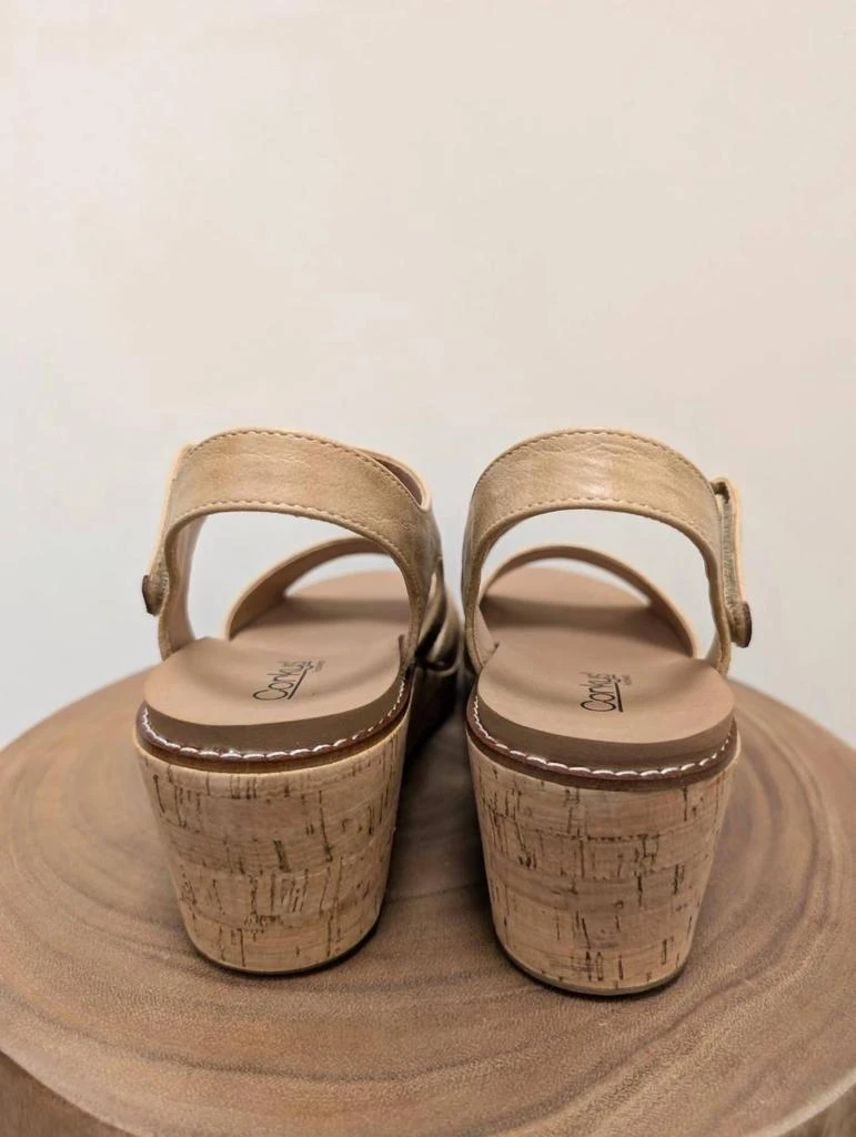 Cozy Co. Cozy Co. - 5'o Clock Wedges Taupe 4