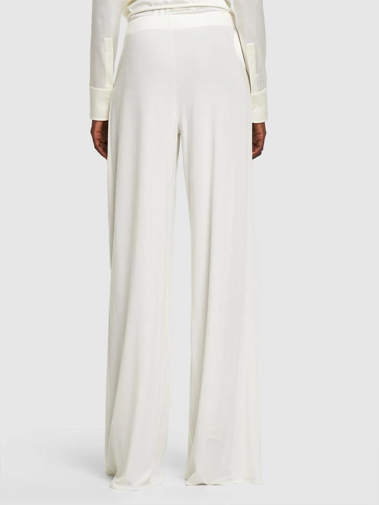 TOM FORD Jersey Mid Rise Wrap Wide Pants 2