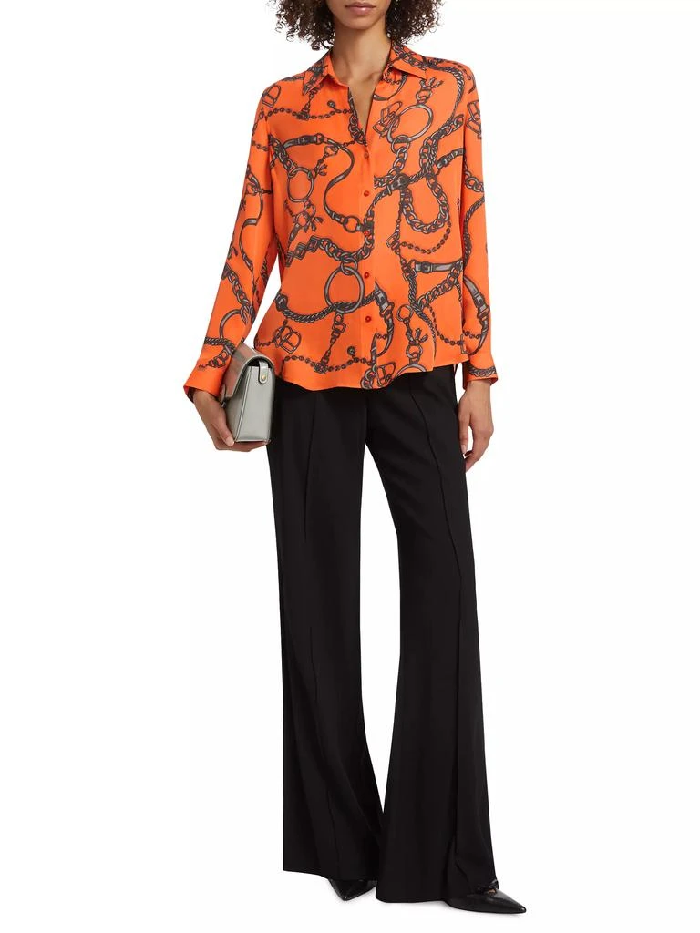 L'Agence Nina Silk Blouse 2