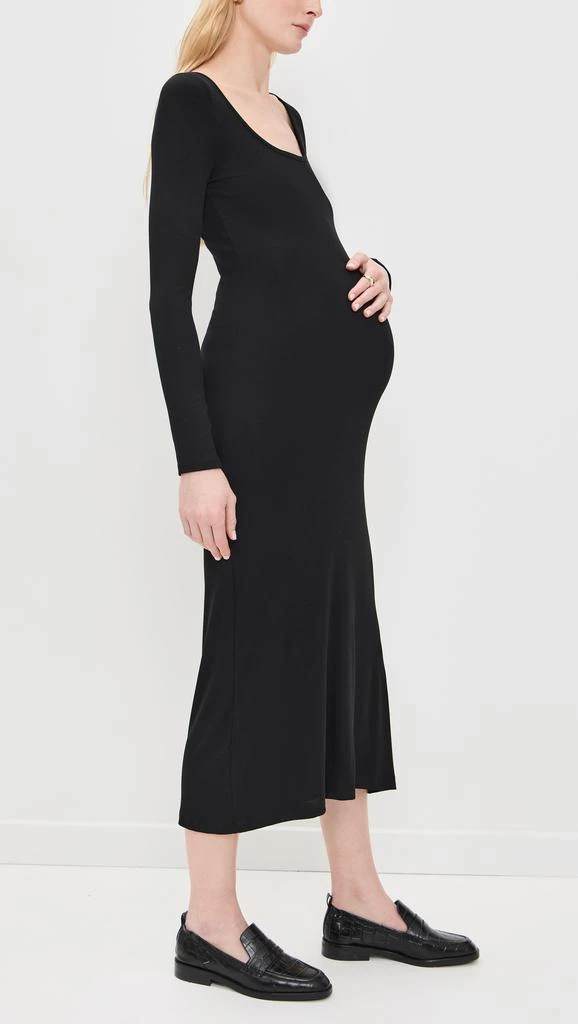 HATCH The Long Sleeve Rib Dress 3