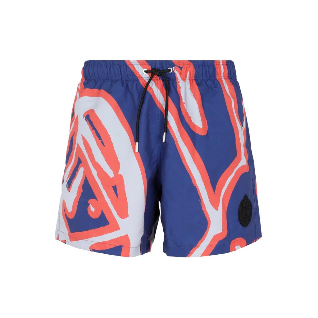 Berluti Berluti Printed Drawstring Swimming Trunks