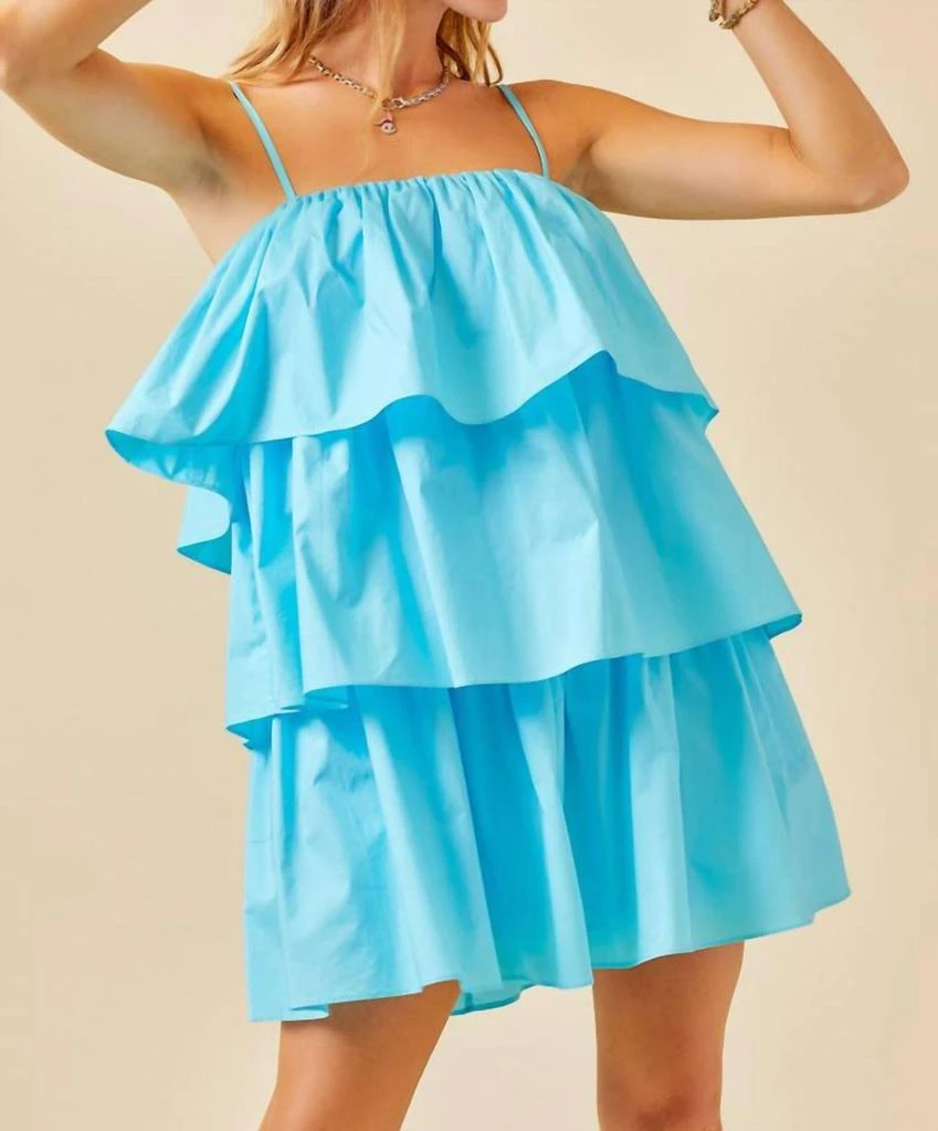 Shop Day + Moon - Flounce Tiered Ruffle Dress on Sale at BeyondStyle  Get  32% Off Day + Moon - Flounce Tiered Ruffle Dress with Limited-Time Flash  Deals, Exclusive Discounts, and