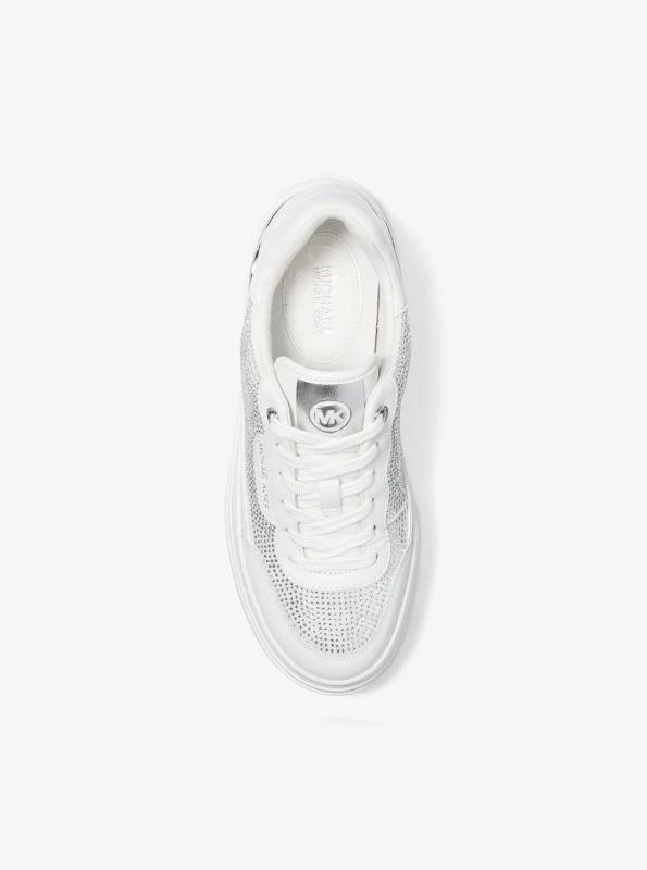 Michael Kors Hayes Embellished Leather Sneaker 4