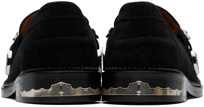 Toga Virilis Black Suede Loafers 2