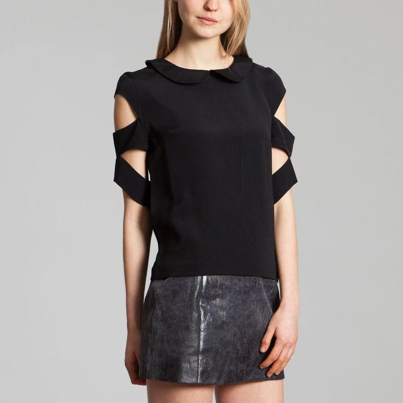 As I Am Silk Top Black AS I AM 1