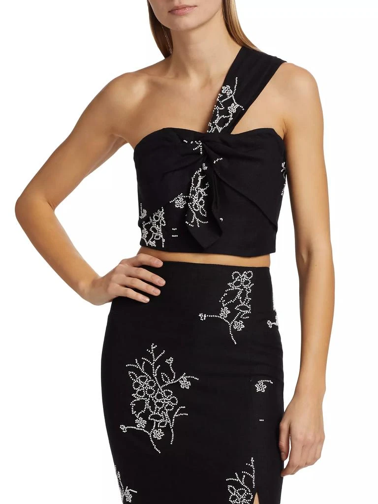 Milly Beaded One-Shoulder Top 3