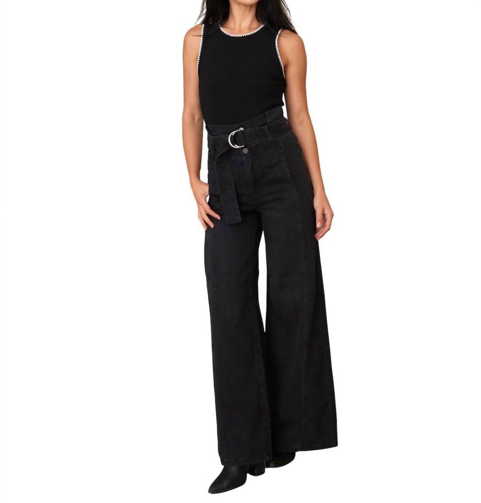 Habitual Habitual - Paperbag Extreme Wide Leg Jean
