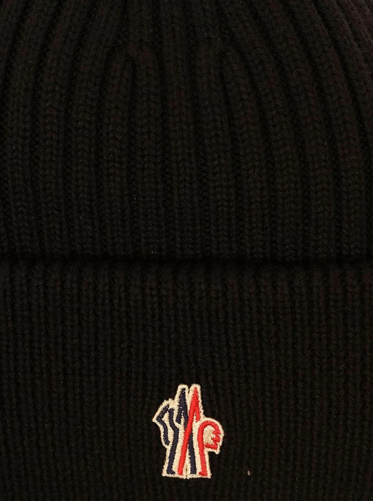 Moncler Moncler Grenoble Logo Embroidered Beanie 3