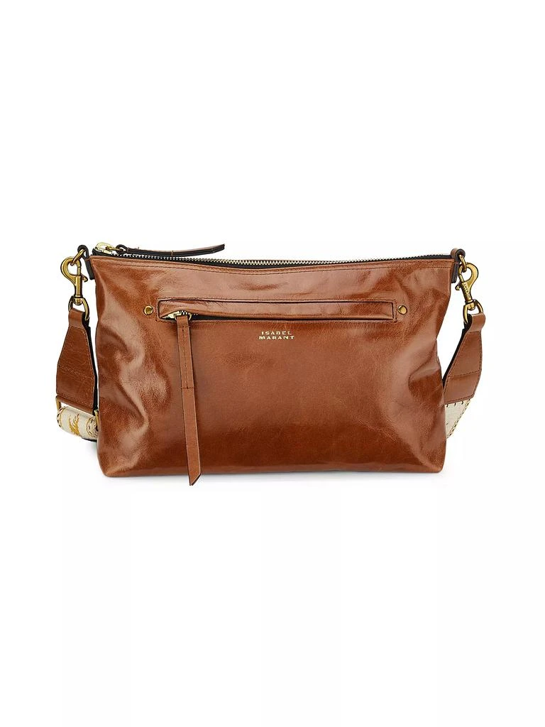 Isabel Marant Nessah Leather Crossbody Bag 1