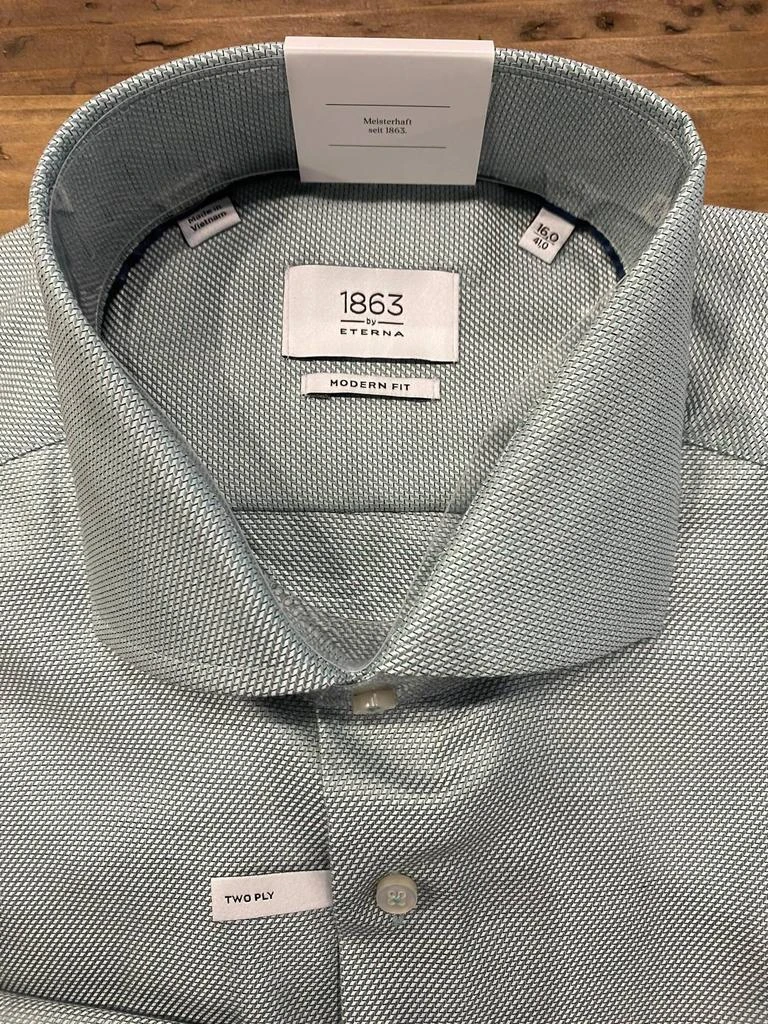 Eterna Men's Greentwill Shirt 3