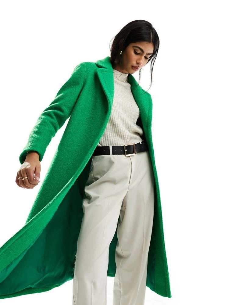 Helene Berman Helene Berman 2 button college coat in bright green 1