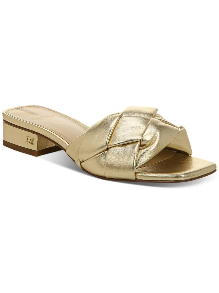 Sam Edelman Dawson Womens Leather Open Toe Heels 4