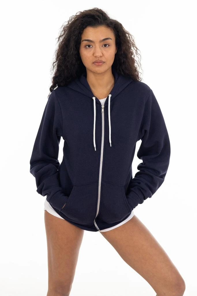 Los Angeles Apparel F97 - Flex Fleece Zip Up Hoodie 18