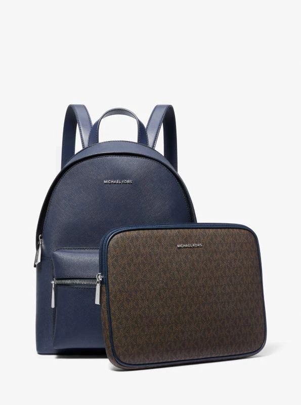 Michael Kors Sally Medium 2-in-1 Saffiano Leather Backpack 5