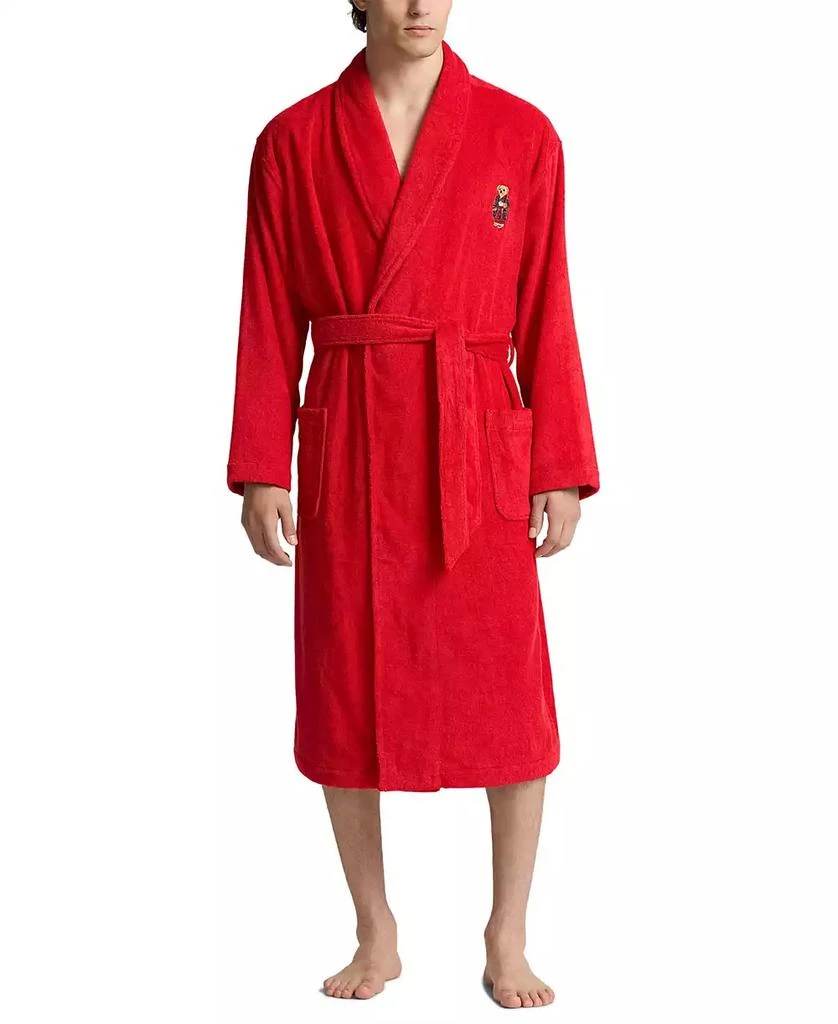 Ralph Lauren Men's Logo Terry Robe 1