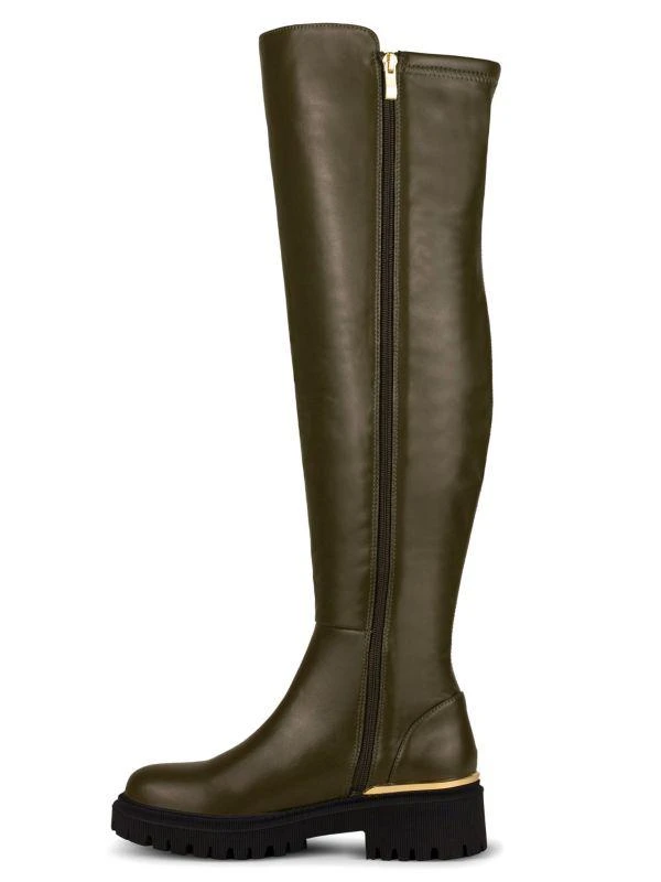 Ninety Union Freeport Faux Leather Over The Knee Boots 4