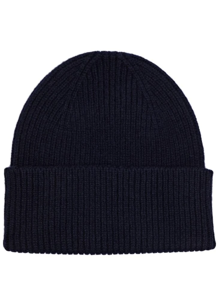Colorful Standard Ribbed wool beanie  1