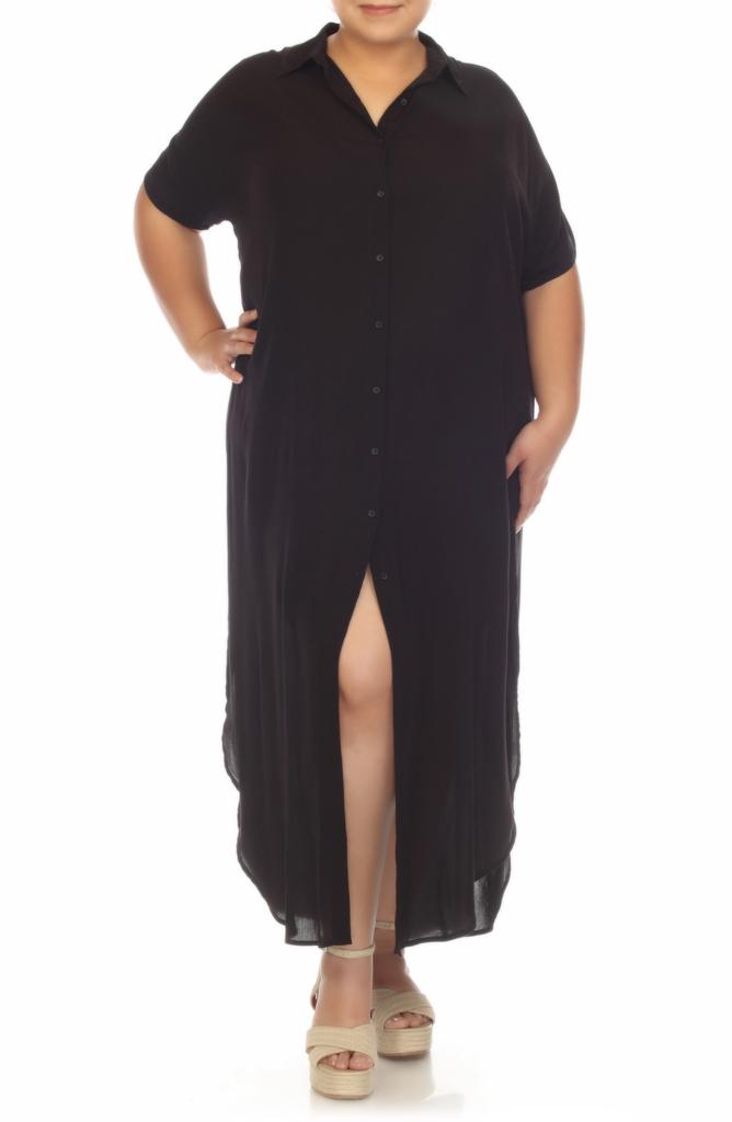 BOHO ME Maxi Shirtdress