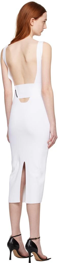 Boyarovskaya White Naif Midi Dress 3