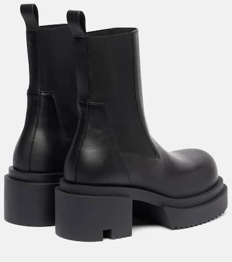 Rick Owens Beatle leather platform Chelsea boots 2