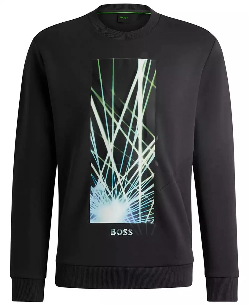 Hugo Boss Men's 3D-Moulded Logo Sweatshirt 3