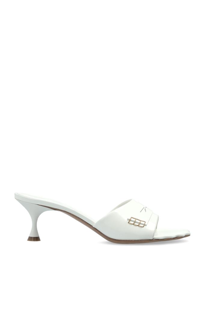 Marni Brown Minimalist Sandals With Smooth Silhouette