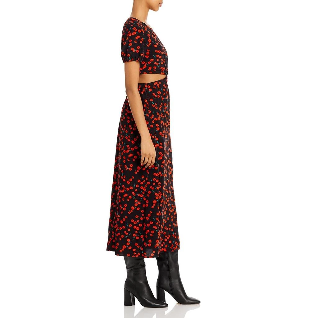 Staud Calypso Womens O-Ring Long Maxi Dress 2