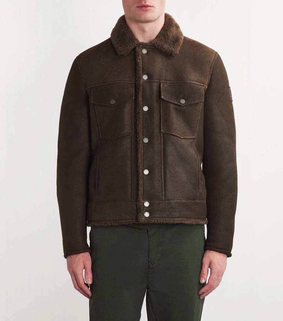 BELSTAFF Merino Shearling Piston Jacket 3