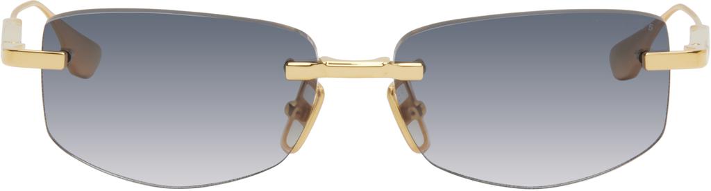 Dita Gold & Black TRYSIM.75 Sunglasses
