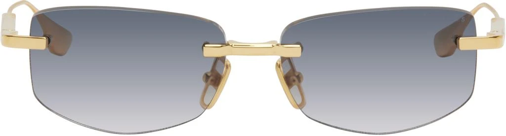 Dita Gold & Black TRYSIM.75 Sunglasses 1