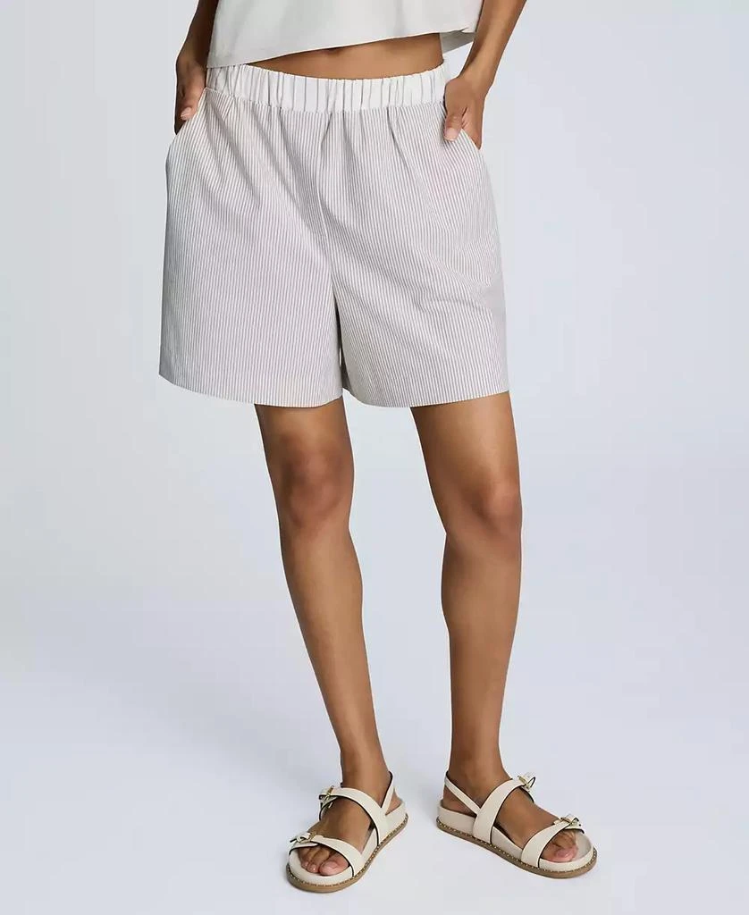 Kenneth Cole Women's Elastic-Waist Pull-On Boxer Shorts 1