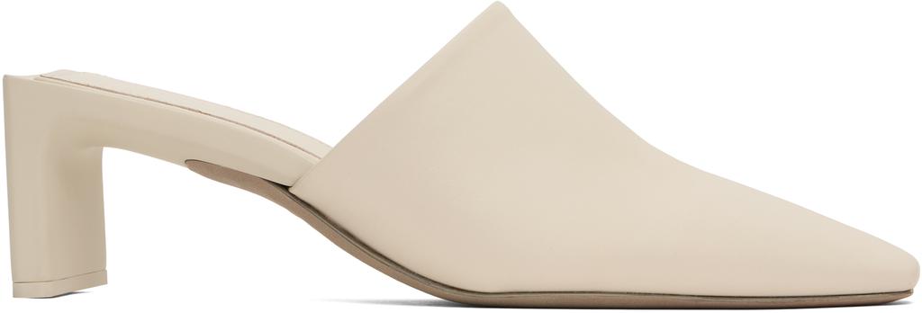 Off-White wedge heel mules with jug design - Slippers