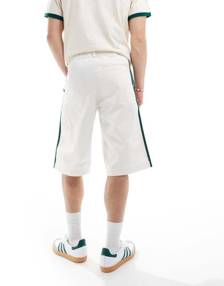 Adidas adidas Original 80s 11 inch bermuda shorts in off white 3