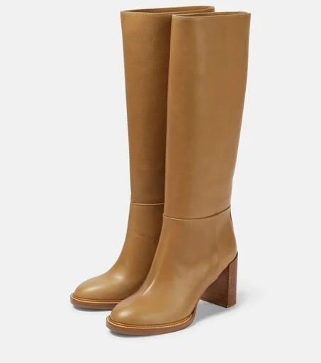 Gabriela Hearst Bocca leather knee-high boots 5