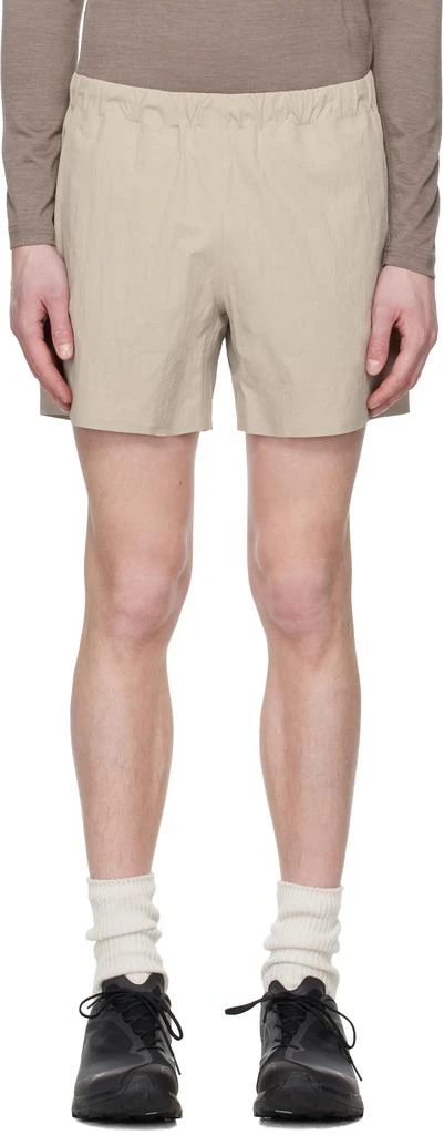 Veilance Gray Argand Shorts 1