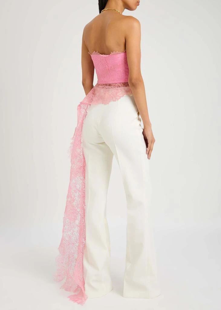 David Koma Floral lace top 3